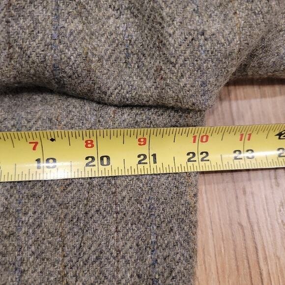 J Press Blazer Wool Sport Coat Men's Sz 41S Herringbone Tweed Brown - Picture 7 of 16